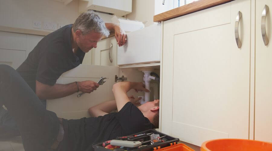 Professional burst pipe repair services in Neck City, MO